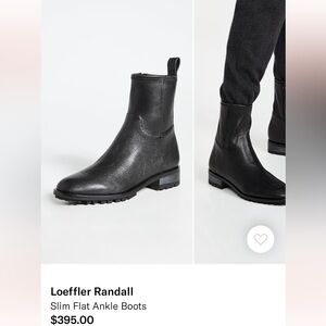 Loeffler Randall Black Ankle Boots
